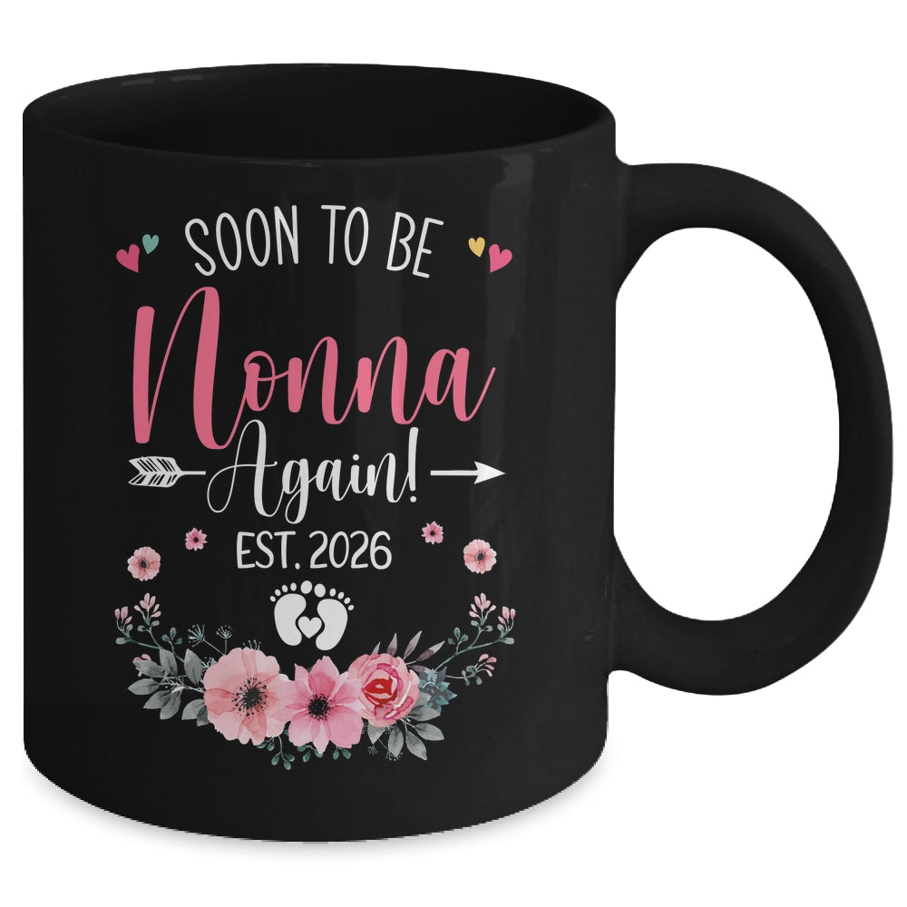 Soon To Be Nonna Again Est 2026 Mothers Day Mug | siriusteestore
