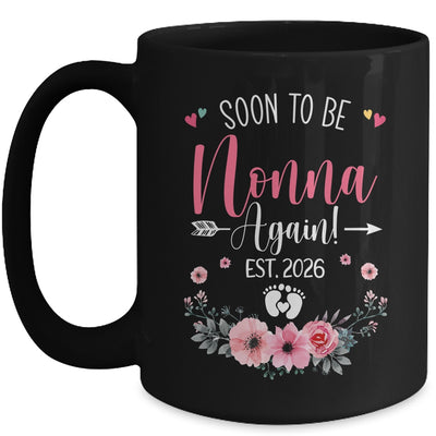 Soon To Be Nonna Again Est 2026 Mothers Day Mug | siriusteestore