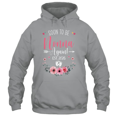 Soon To Be Nonna Again Est 2026 Mothers Day Shirt & Tank Top | siriusteestore