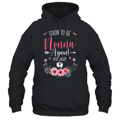 Soon To Be Nonna Again Est 2027 Mothers Day Shirt & Tank Top | siriusteestore