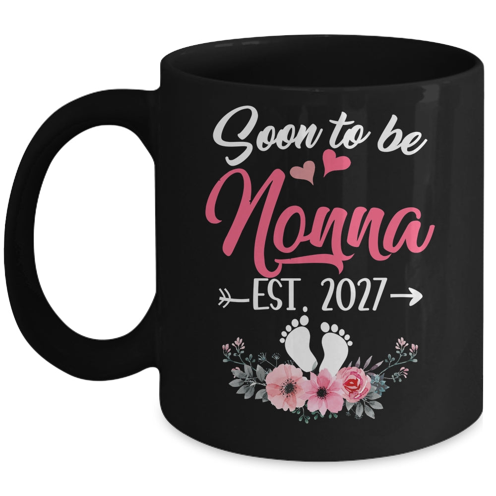 Soon To Be Nonna Est 2027 Mothers Day First Time Nonna Mug | siriusteestore