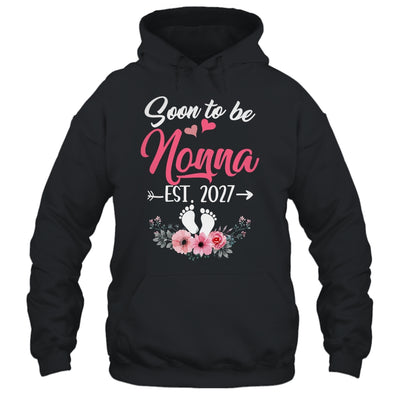 Soon To Be Nonna Est 2027 Mothers Day First Time Nonna Shirt & Tank Top | siriusteestore