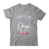 Soon To Be Oma 2025 First Time Pregnancy Announcement Shirt & Tank Top | siriusteestore