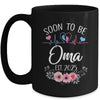 Soon To Be Oma 2025 First Time Pregnancy Announcement Mug | siriusteestore