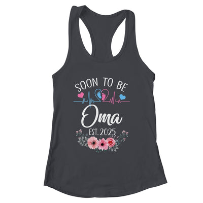 Soon To Be Oma 2025 First Time Pregnancy Announcement Shirt & Tank Top | siriusteestore