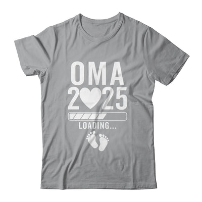 Soon To Be Oma 2025 Pregnancy Announcement Loading Shirt & Tank Top | siriusteestore