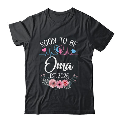 Soon To Be Oma 2026 First Time Pregnancy Announcement Shirt & Tank Top | siriusteestore