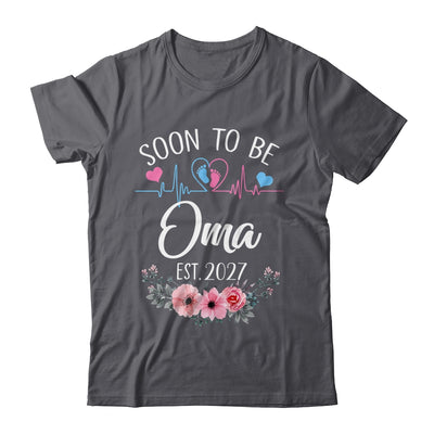 Soon To Be Oma 2027 First Time Pregnancy Announcement Shirt & Tank Top | siriusteestore
