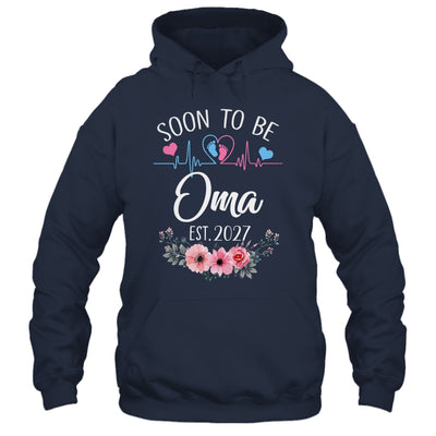 Soon To Be Oma 2027 First Time Pregnancy Announcement Shirt & Tank Top | siriusteestore