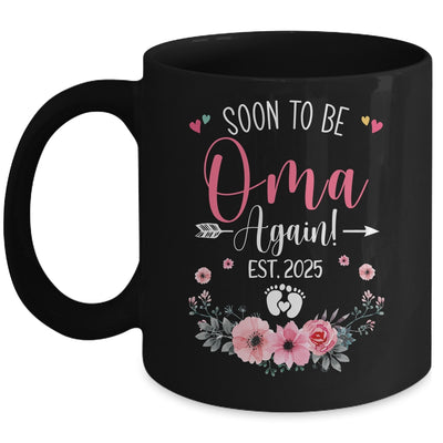 Soon To Be Oma Again Est 2025 Mothers Day Mug | siriusteestore