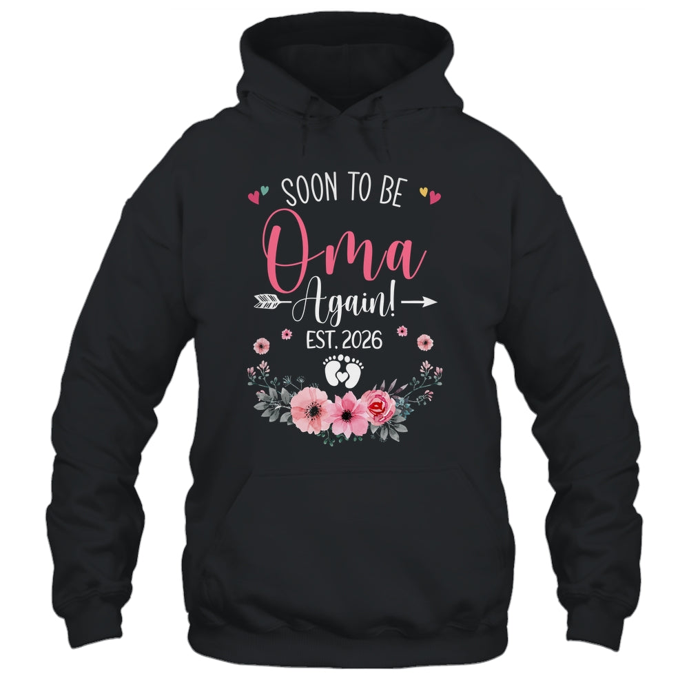 Soon To Be Oma Again Est 2026 Mothers Day Shirt & Tank Top | siriusteestore