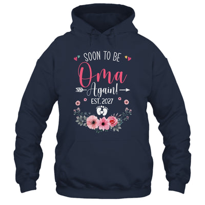 Soon To Be Oma Again Est 2027 Mothers Day Shirt & Tank Top | siriusteestore