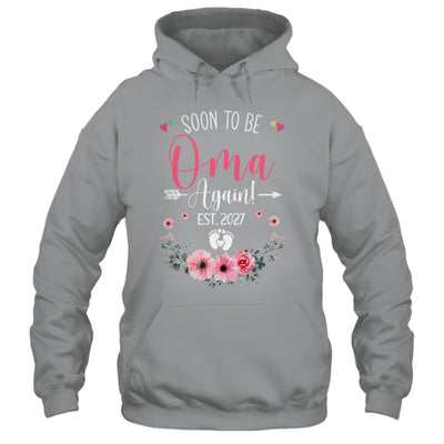 Soon To Be Oma Again Est 2027 Mothers Day Shirt & Tank Top | siriusteestore