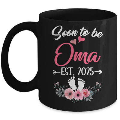 Soon To Be Oma Est 2025 Mothers Day First Time Oma Mug | siriusteestore