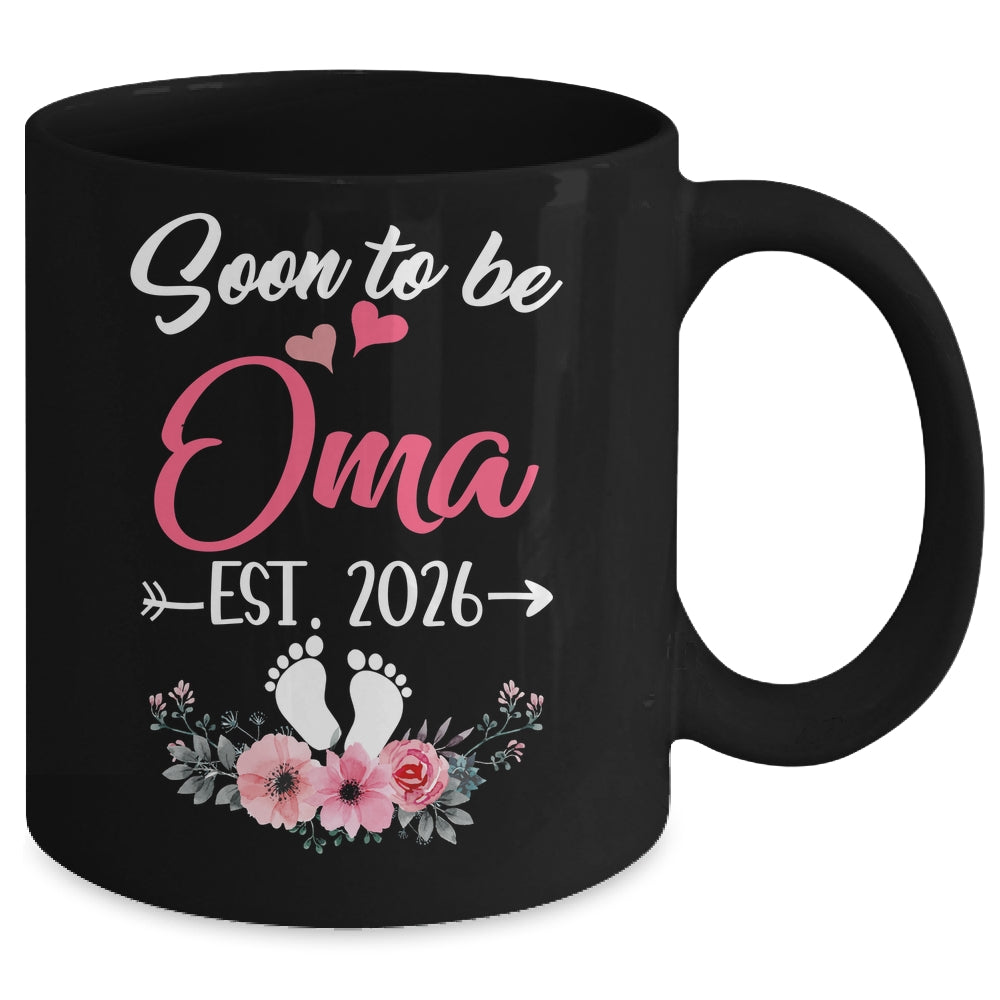 Soon To Be Oma Est 2026 Mothers Day First Time Oma Mug | siriusteestore