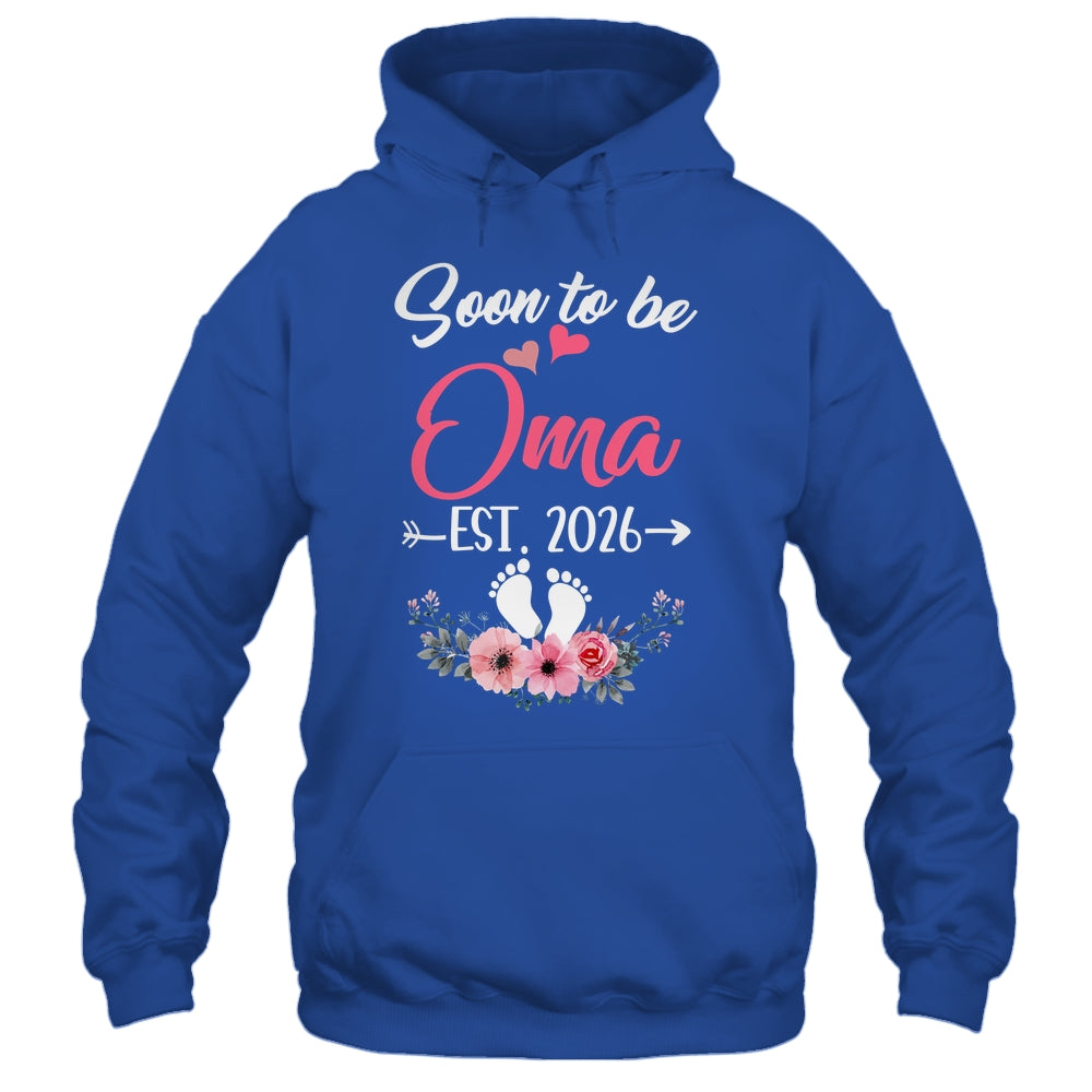Soon To Be Oma Est 2026 Mothers Day First Time Oma Shirt & Tank Top | siriusteestore
