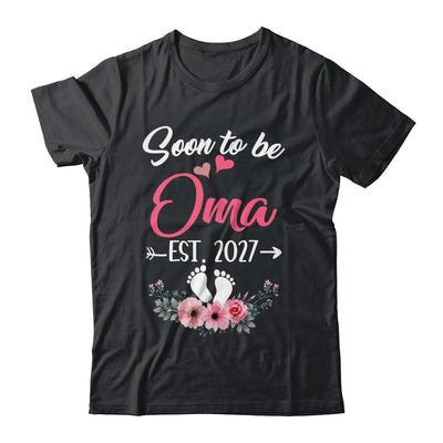 Soon To Be Oma Est 2027 Mothers Day First Time Oma Shirt & Tank Top | siriusteestore