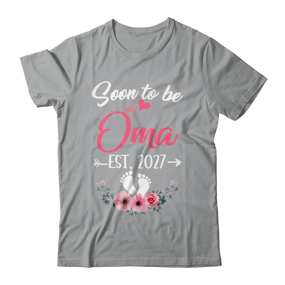 Soon To Be Oma Est 2027 Mothers Day First Time Oma Shirt & Tank Top | siriusteestore