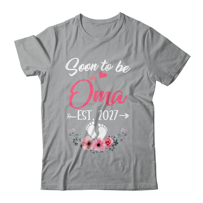 Soon To Be Oma Est 2027 Mothers Day First Time Oma Shirt & Tank Top | siriusteestore