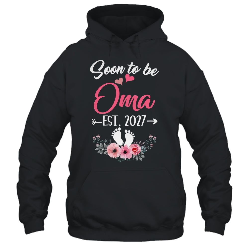 Soon To Be Oma Est 2027 Mothers Day First Time Oma Shirt & Tank Top | siriusteestore