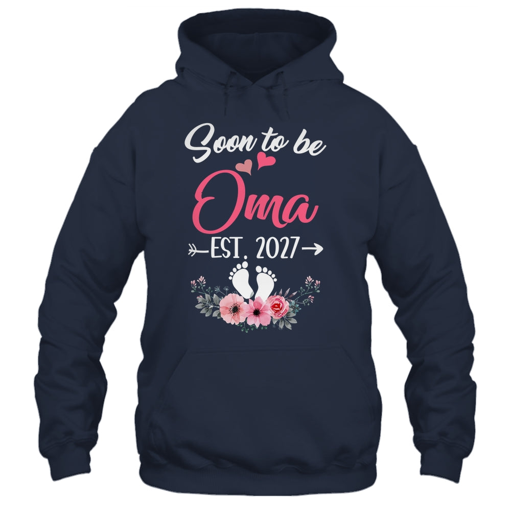 Soon To Be Oma Est 2027 Mothers Day First Time Oma Shirt & Tank Top | siriusteestore