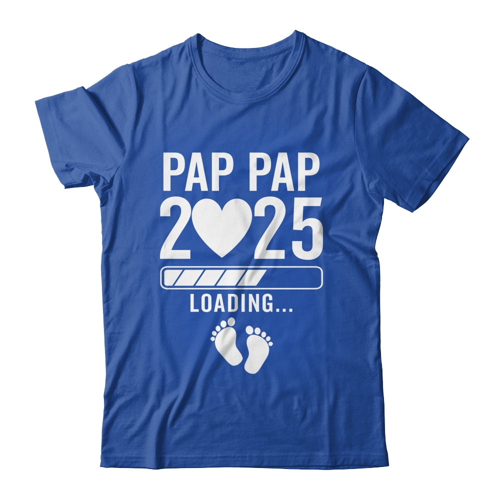 Soon To Be Pap Pap 2025 Pregnancy Announcement Loading Shirt & Hoodie | siriusteestore