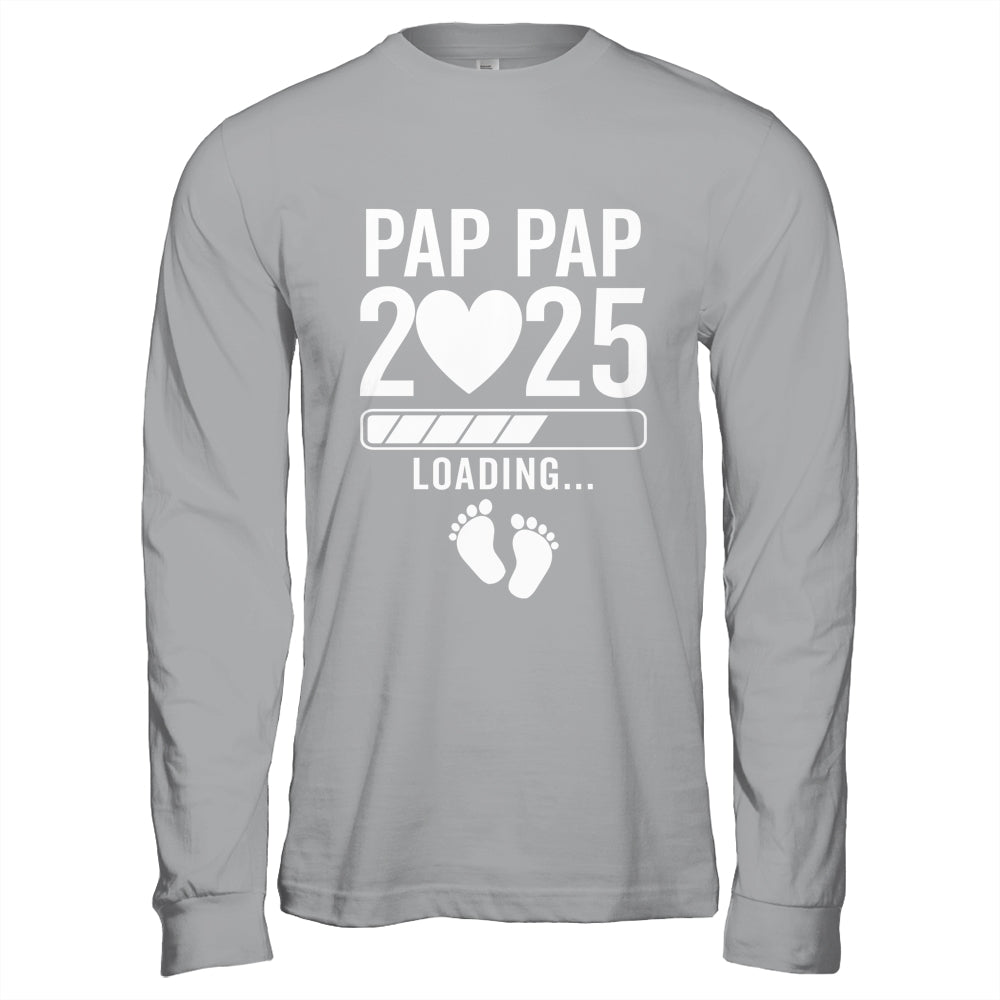 Soon To Be Pap Pap 2025 Pregnancy Announcement Loading Shirt & Hoodie | siriusteestore