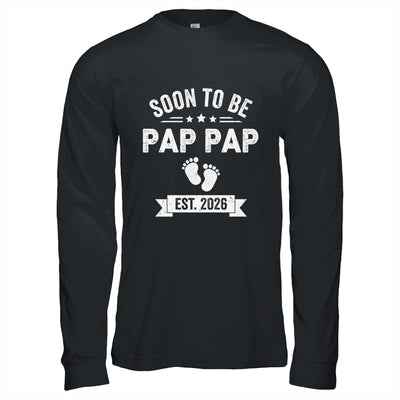 Soon To Be Pap Pap 2026 Fathers Day First Time Pap Pap Shirt & Hoodie | siriusteestore