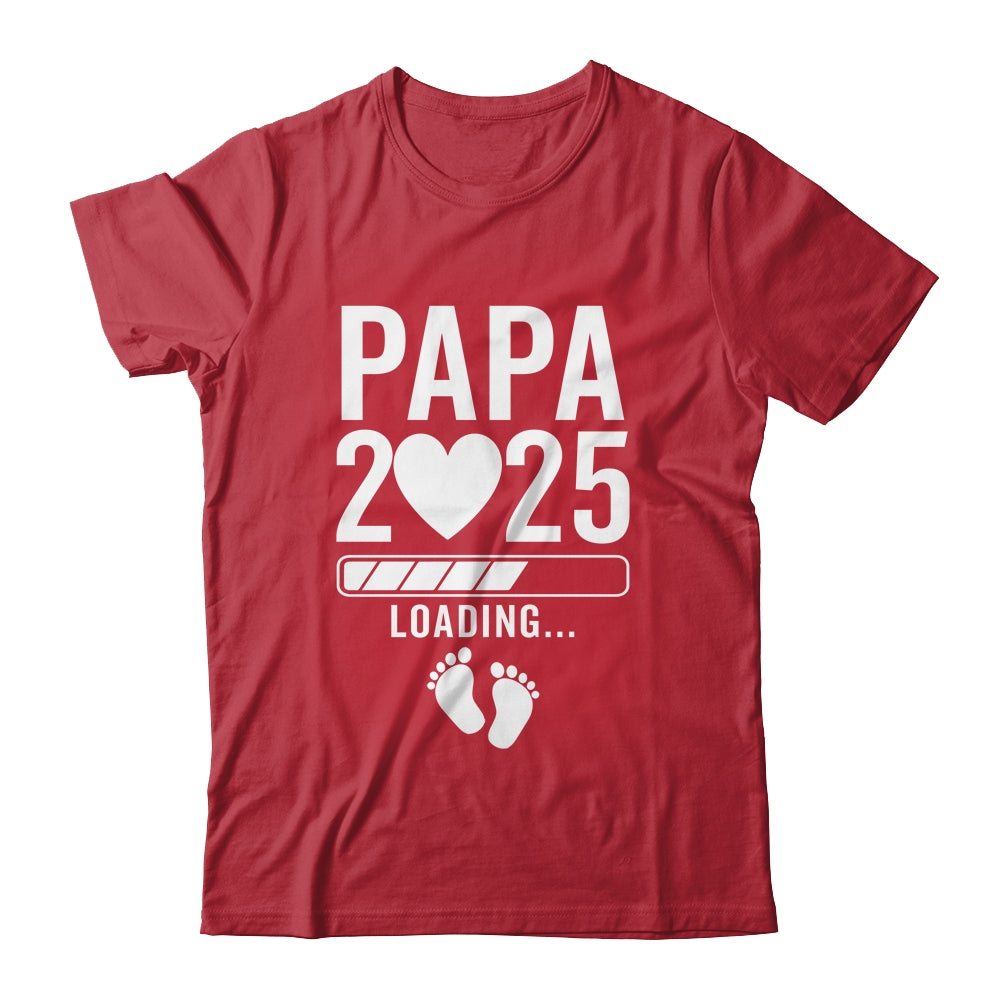 Soon To Be Papa 2025 Pregnancy Announcement Loading Shirt & Hoodie | siriusteestore