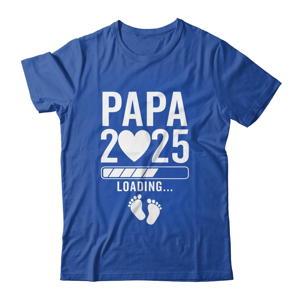 Soon To Be Papa 2025 Pregnancy Announcement Loading Shirt & Hoodie | siriusteestore
