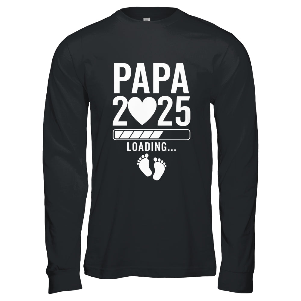 Soon To Be Papa 2025 Pregnancy Announcement Loading Shirt & Hoodie | siriusteestore
