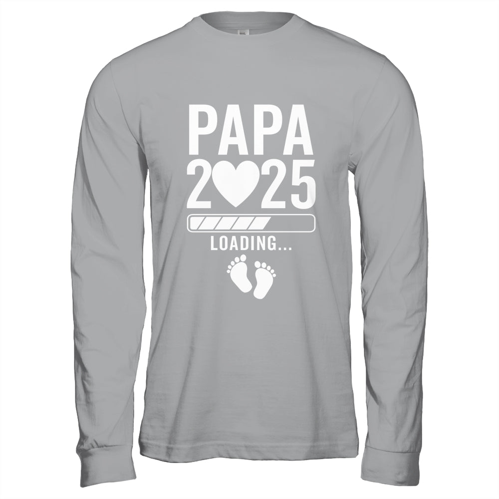 Soon To Be Papa 2025 Pregnancy Announcement Loading Shirt & Hoodie | siriusteestore