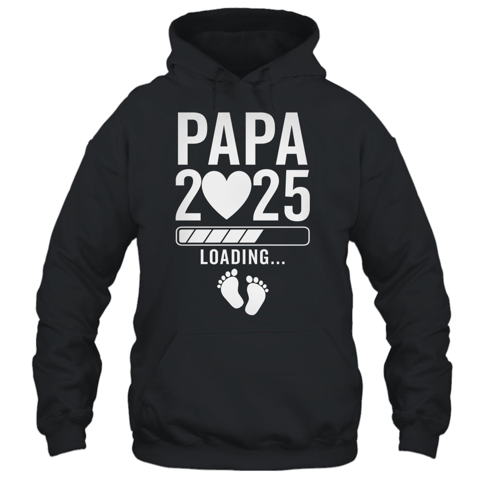 Soon To Be Papa 2025 Pregnancy Announcement Loading Shirt & Hoodie | siriusteestore