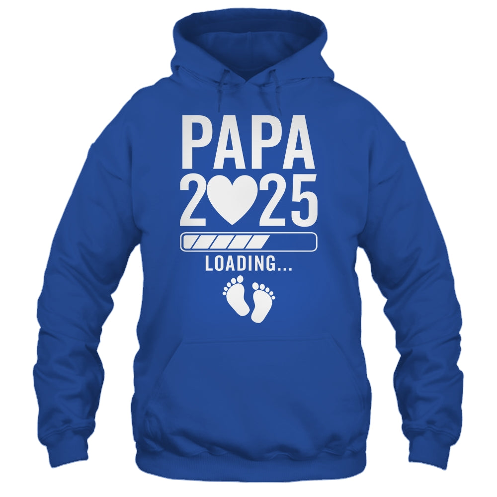 Soon To Be Papa 2025 Pregnancy Announcement Loading Shirt & Hoodie | siriusteestore