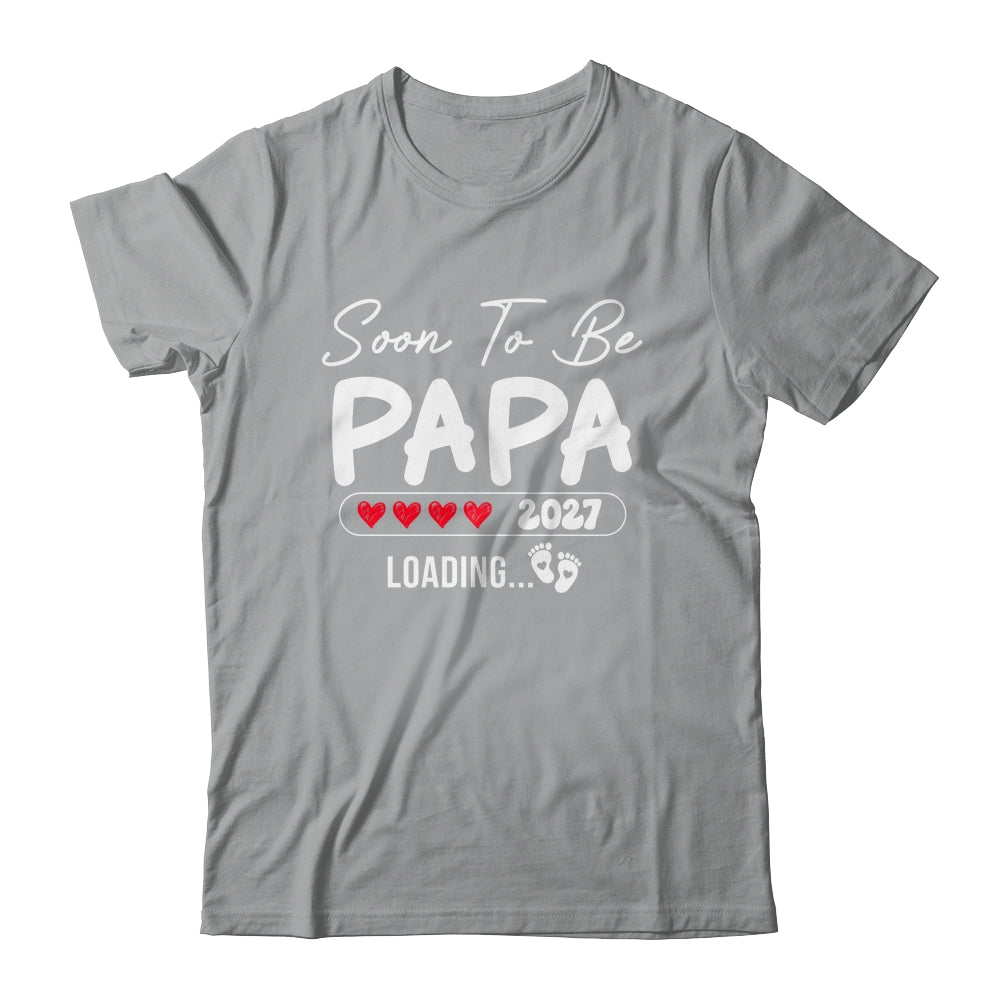 Soon To Be Papa 2027 Loading Promoted To Papa Est 2027 Shirt & Tank Top | siriusteestore