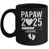 Soon To Be Papaw 2025 Pregnancy Announcement Loading Mug | siriusteestore