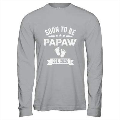 Soon To Be Papaw 2026 Fathers Day First Time Papaw Shirt & Hoodie | siriusteestore