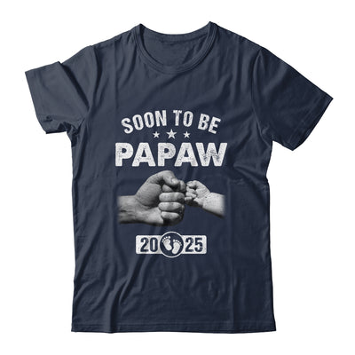 Soon To Be Papaw Est 2025 Fathers Day First Time New Papaw Shirt & Hoodie | siriusteestore