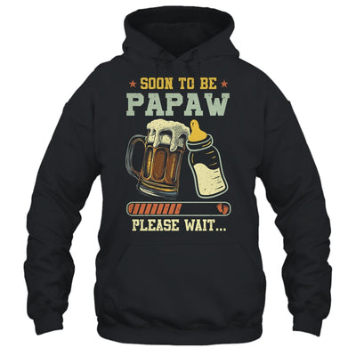 Soon To Be Papaw Est 2025 Pregnancy Announcement Loading Shirt & Hoodie | siriusteestore