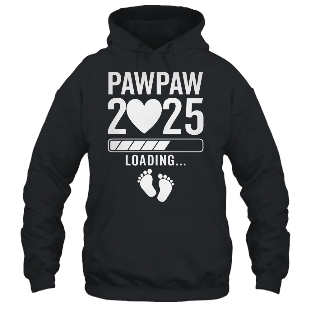 Soon To Be Pawpaw 2025 Pregnancy Announcement Loading Shirt & Hoodie | siriusteestore