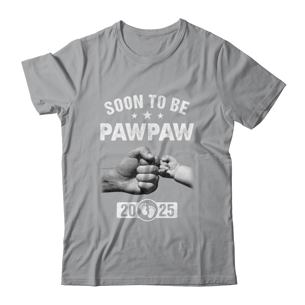 Soon To Be Pawpaw Est 2025 Fathers Day First Time New Shirt & Hoodie | siriusteestore
