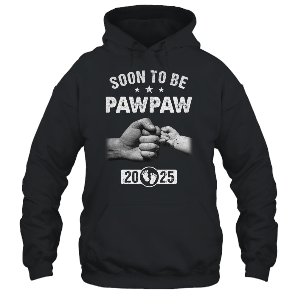 Soon To Be Pawpaw Est 2025 Fathers Day First Time New Shirt & Hoodie | siriusteestore