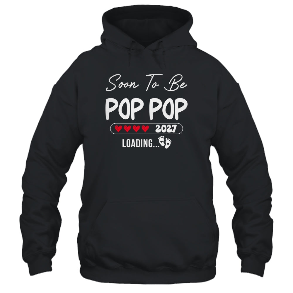 Soon To Be Pop Pop 2027 Loading Promoted To Pop Pop Est 2027 Shirt & Tank Top | siriusteestore