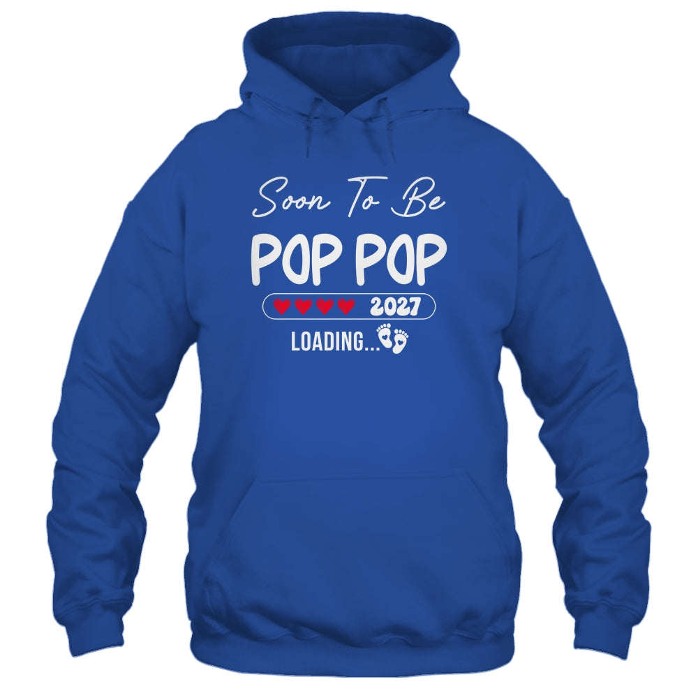 Soon To Be Pop Pop 2027 Loading Promoted To Pop Pop Est 2027 Shirt & Tank Top | siriusteestore