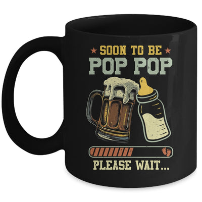 Soon To Be Pop Pop Est 2025 Pregnancy Announcement Loading Mug | siriusteestore
