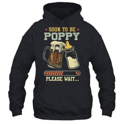 Soon To Be Poppy Est 2025 Pregnancy Announcement Loading Shirt & Hoodie | siriusteestore