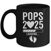 Soon To Be Pops 2025 Pregnancy Announcement Loading Mug | siriusteestore