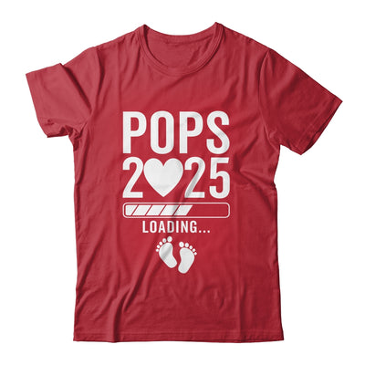 Soon To Be Pops 2025 Pregnancy Announcement Loading Shirt & Hoodie | siriusteestore