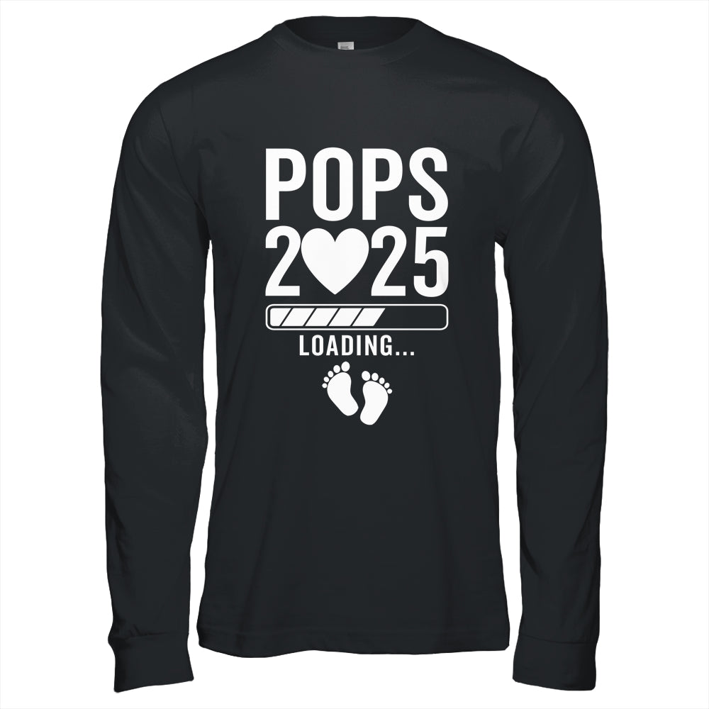 Soon To Be Pops 2025 Pregnancy Announcement Loading Shirt & Hoodie | siriusteestore
