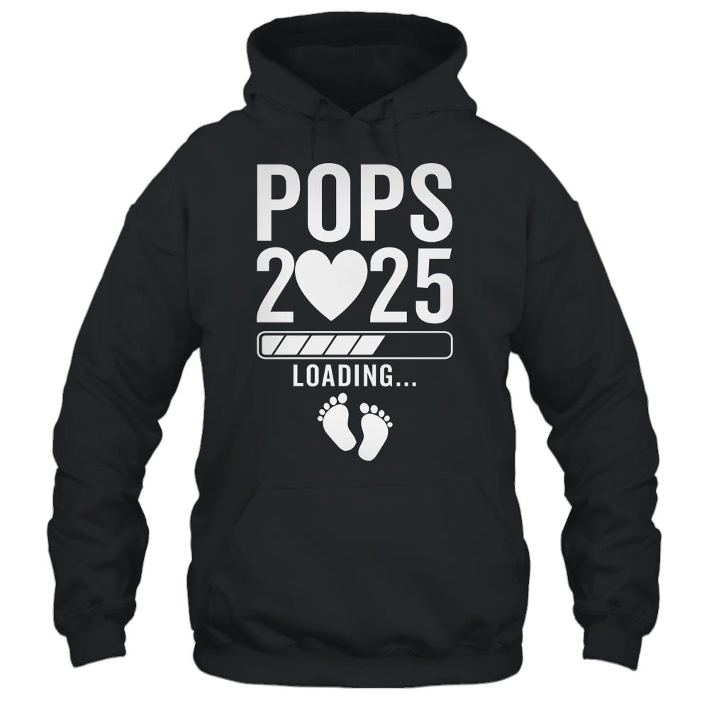 Soon To Be Pops 2025 Pregnancy Announcement Loading Shirt & Hoodie | siriusteestore